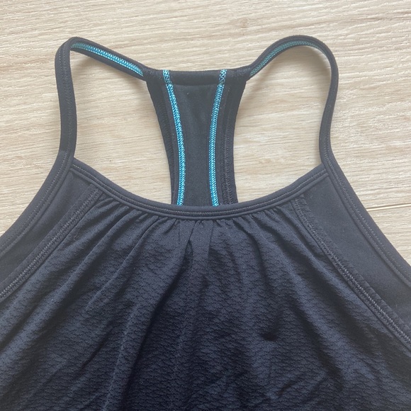 Ivivva by Lululemon racerback tank top in black size 8 - Picture 2 of 5